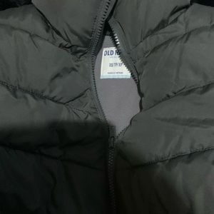 Dark Green/ dark grey puffer